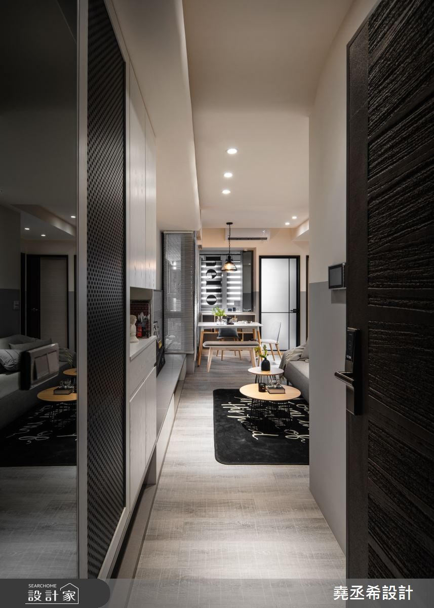 13坪新成屋(5年以下)＿現代風玄關案例圖片＿堯丞希設計＿堯丞希_51之1