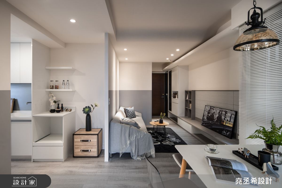 13坪新成屋(5年以下)＿現代風客廳餐廳案例圖片＿堯丞希設計＿堯丞希_51之9