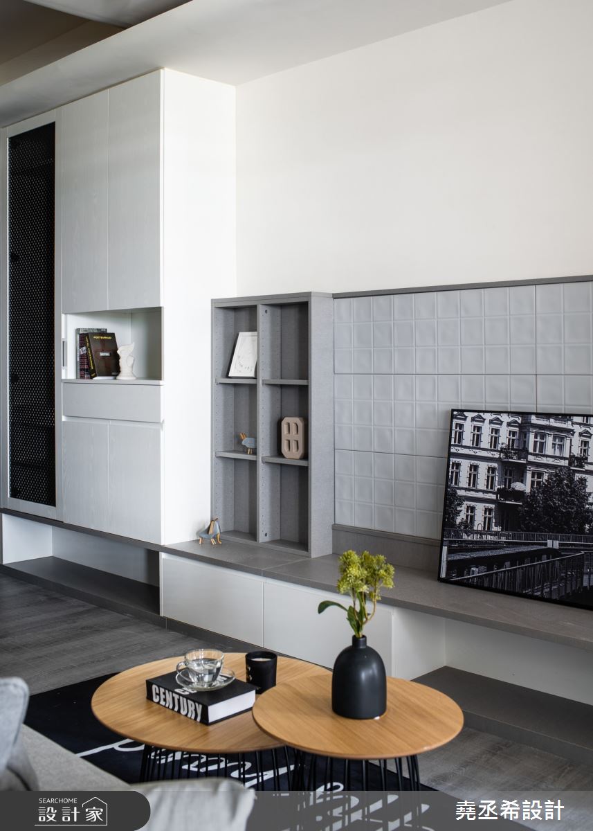 13坪新成屋(5年以下)＿現代風客廳案例圖片＿堯丞希設計＿堯丞希_51之8