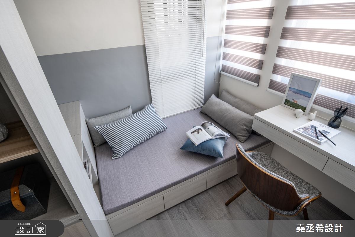 13坪新成屋(5年以下)＿現代風書房臥榻案例圖片＿堯丞希設計＿堯丞希_51之12