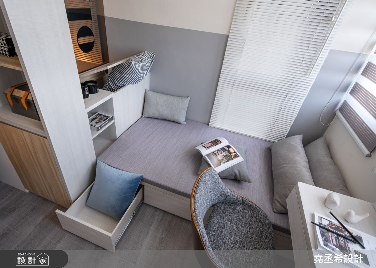 13坪新成屋(5年以下)＿現代風書房臥榻案例圖片＿堯丞希設計＿堯丞希_51之13