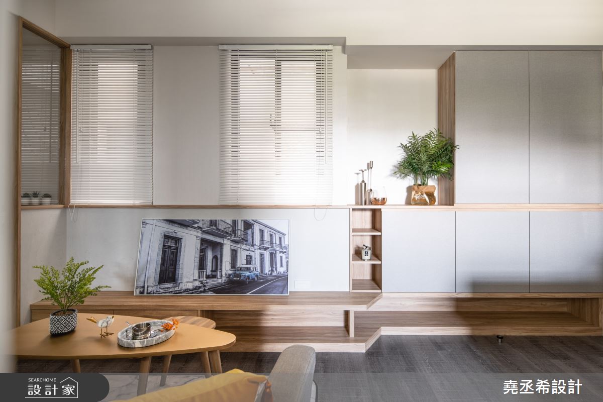 18坪新成屋(5年以下)＿北歐風客廳案例圖片＿堯丞希設計＿堯丞希_52之3