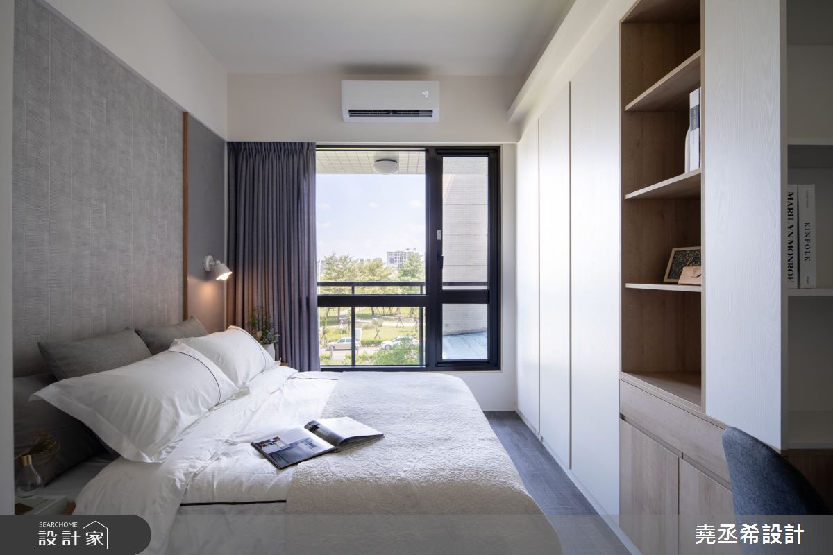 18坪新成屋(5年以下)＿北歐風臥室案例圖片＿堯丞希設計＿堯丞希_52之13