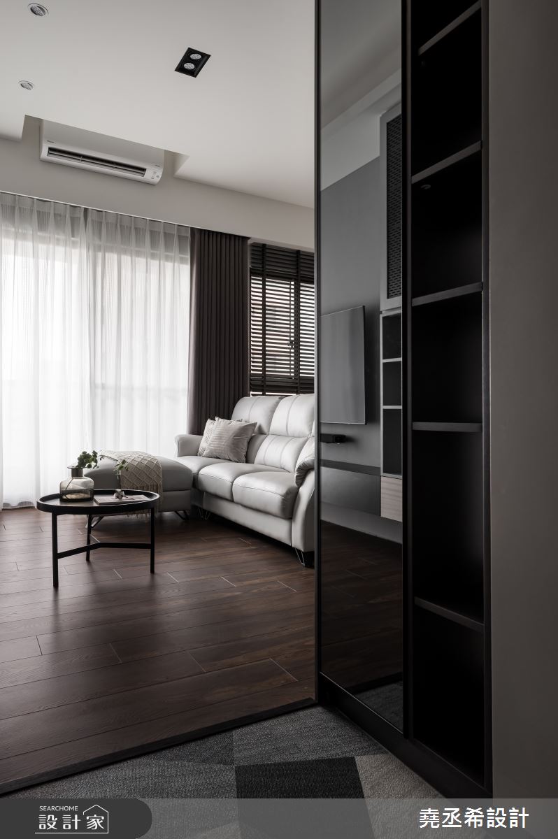 23坪新成屋(5年以下)＿飯店風客廳案例圖片＿堯丞希設計＿堯丞希_53之2