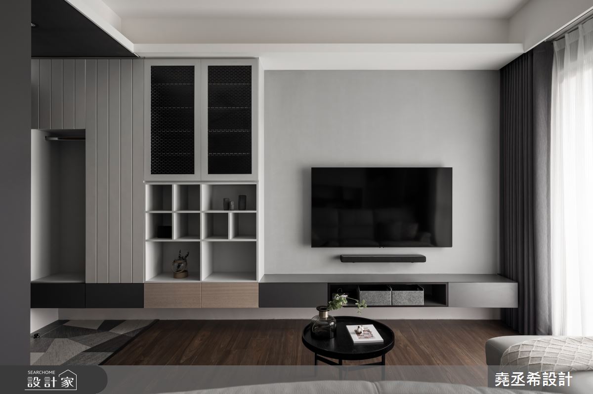 23坪新成屋(5年以下)＿飯店風客廳案例圖片＿堯丞希設計＿堯丞希_53之7
