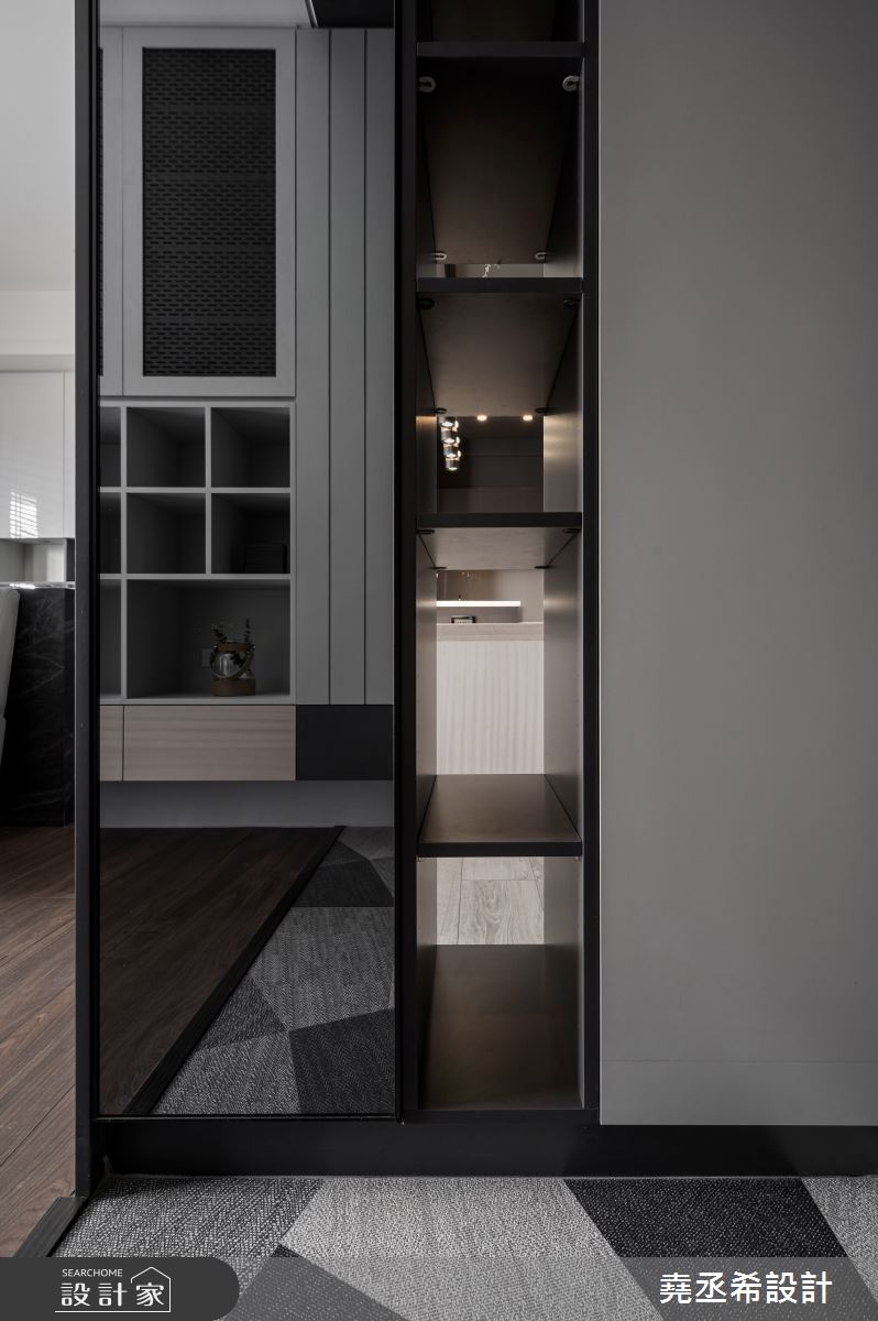 23坪新成屋(5年以下)＿飯店風玄關案例圖片＿堯丞希設計＿堯丞希_53之1