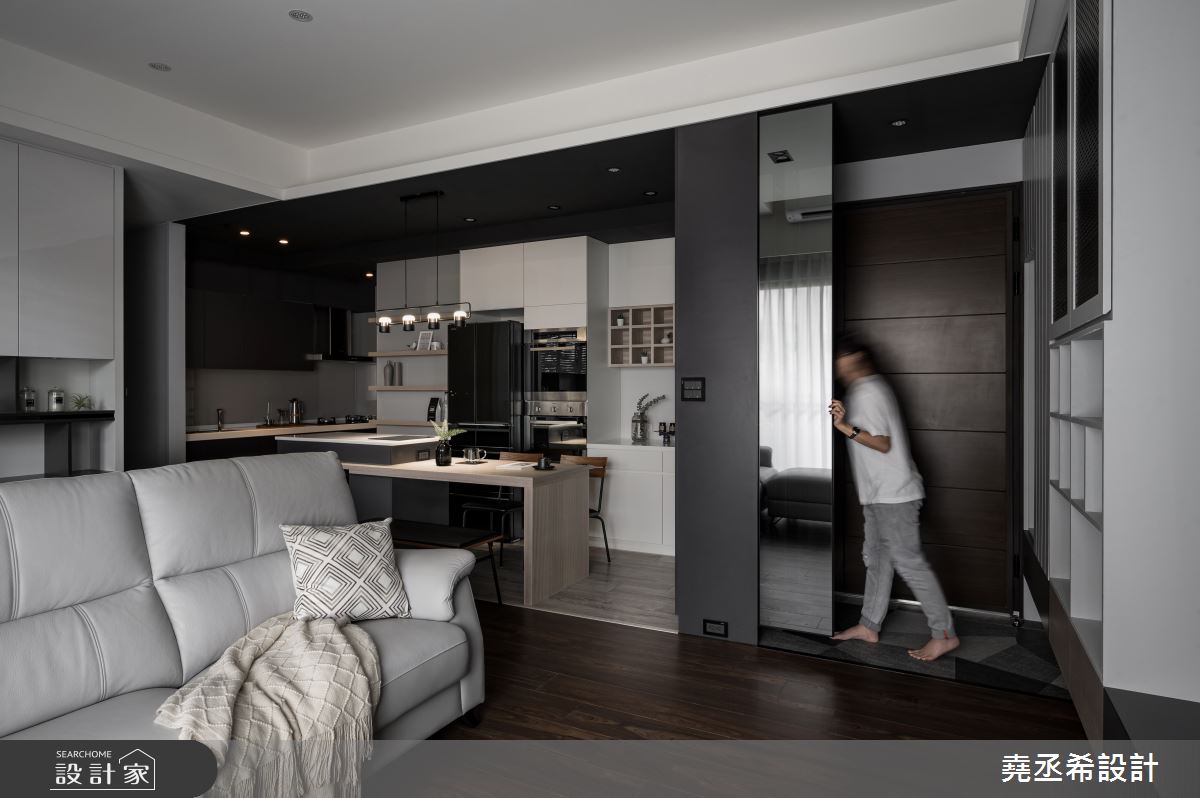 23坪新成屋(5年以下)＿飯店風客廳案例圖片＿堯丞希設計＿堯丞希_53之9