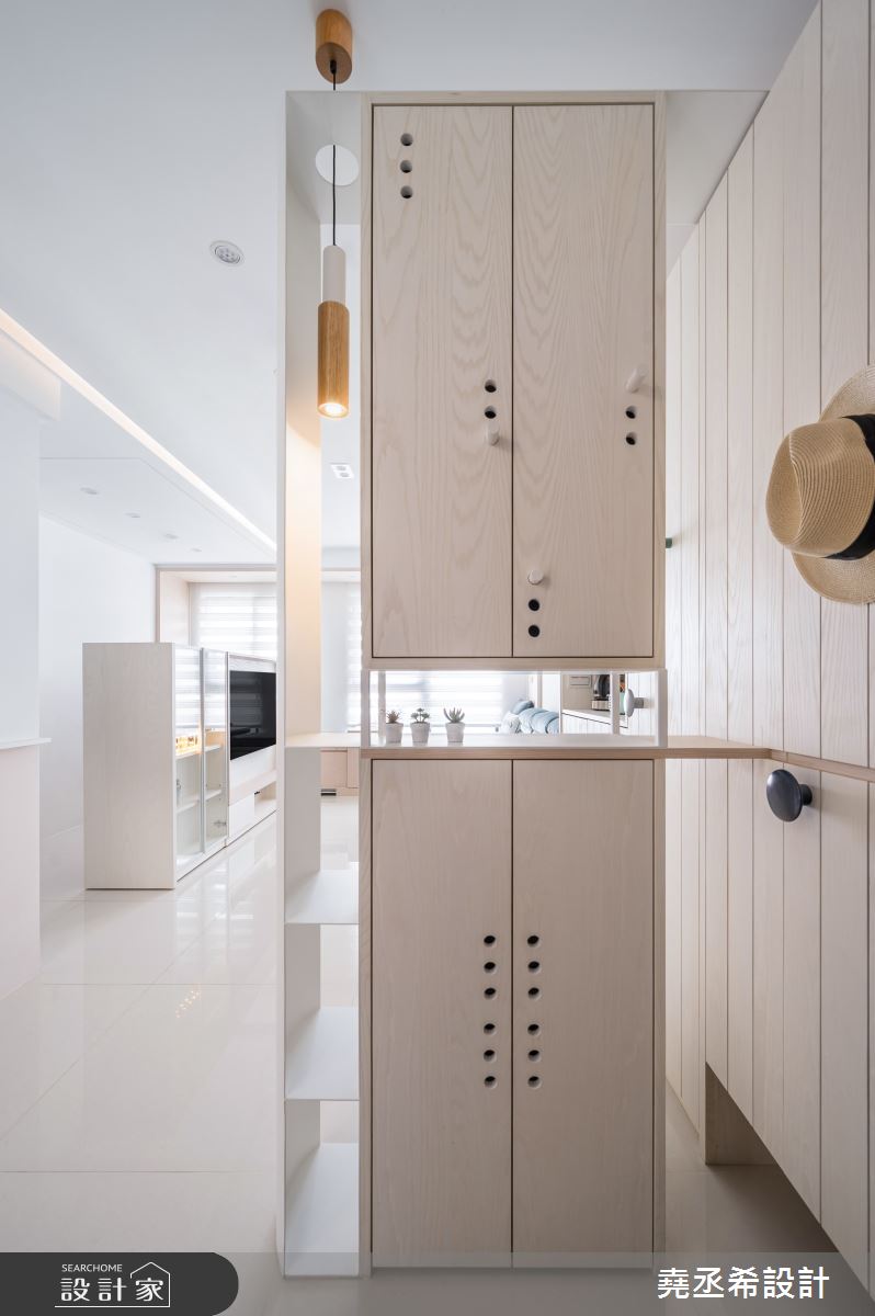 16坪新成屋(5年以下)＿北歐風玄關案例圖片＿堯丞希設計＿堯丞希_54之1