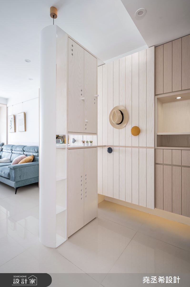 16坪新成屋(5年以下)＿北歐風玄關案例圖片＿堯丞希設計＿堯丞希_54之2