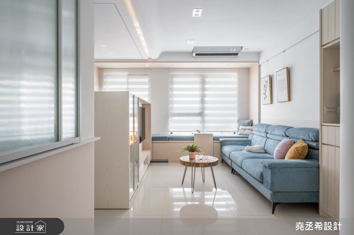 16坪新成屋(5年以下)＿北歐風客廳案例圖片＿堯丞希設計＿堯丞希_54之8