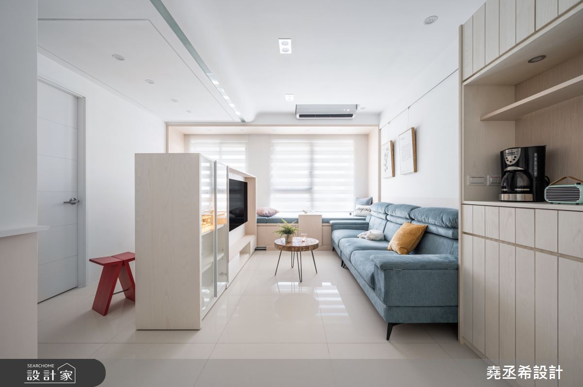 16坪新成屋(5年以下)＿北歐風客廳案例圖片＿堯丞希設計＿堯丞希_54之10