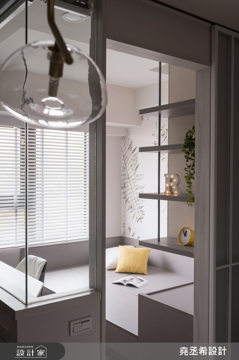 18坪新成屋(5年以下)＿北歐風書房案例圖片＿堯丞希設計＿堯丞希_55之13