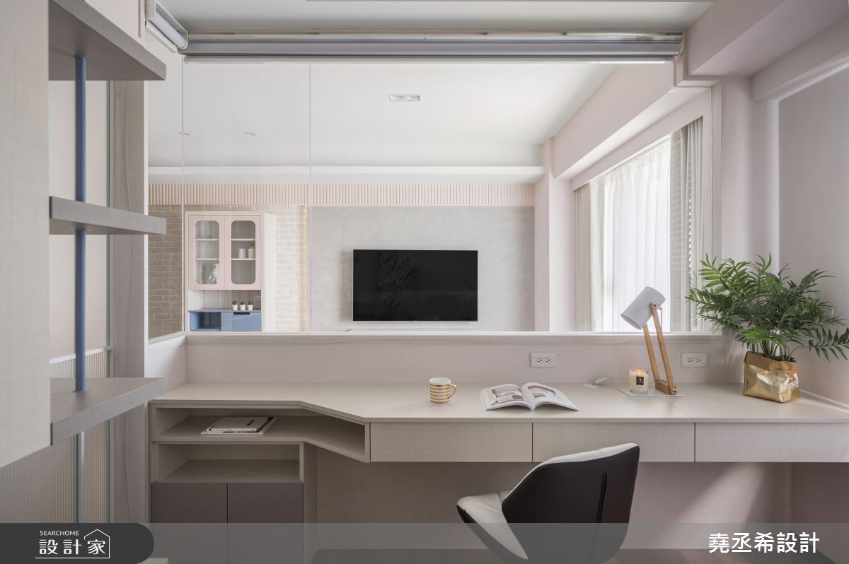 18坪新成屋(5年以下)＿北歐風書房案例圖片＿堯丞希設計＿堯丞希_55之16