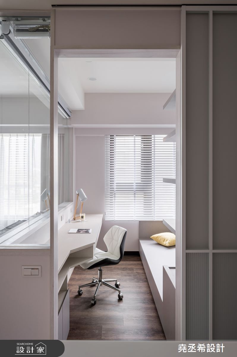 18坪新成屋(5年以下)＿北歐風書房案例圖片＿堯丞希設計＿堯丞希_55之14