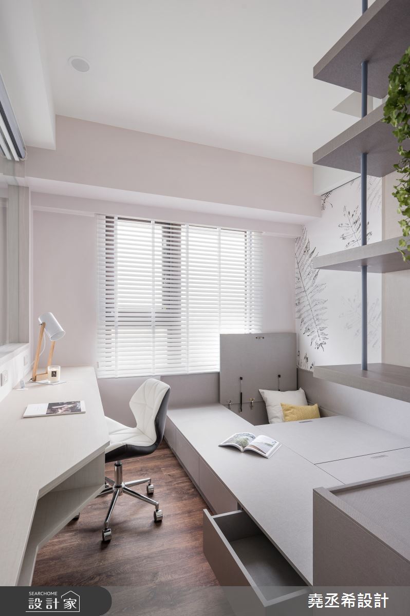 18坪新成屋(5年以下)＿北歐風書房案例圖片＿堯丞希設計＿堯丞希_55之15