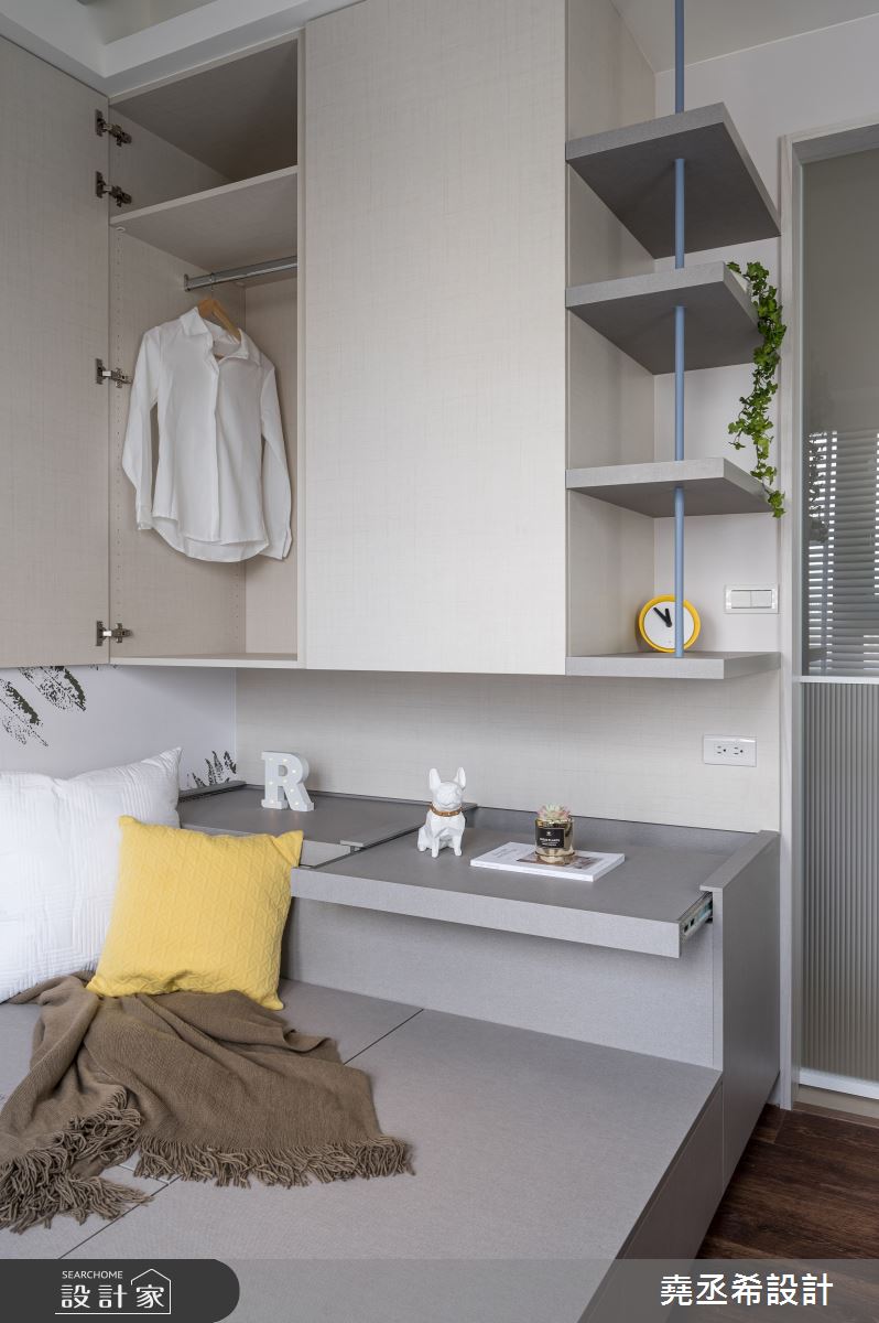 18坪新成屋(5年以下)＿北歐風書房案例圖片＿堯丞希設計＿堯丞希_55之18