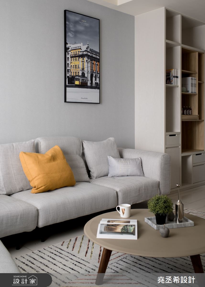 50坪新成屋(5年以下)＿北歐風客廳案例圖片＿堯丞希設計＿堯丞希_56之8