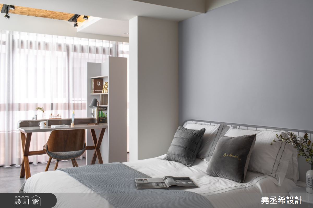 50坪新成屋(5年以下)＿北歐風臥室案例圖片＿堯丞希設計＿堯丞希_56之15