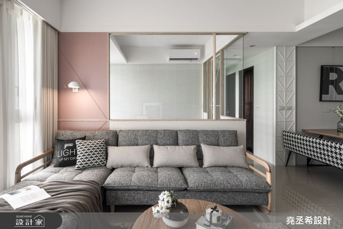 24坪新成屋(5年以下)＿北歐風客廳案例圖片＿堯丞希設計＿堯丞希_57之7