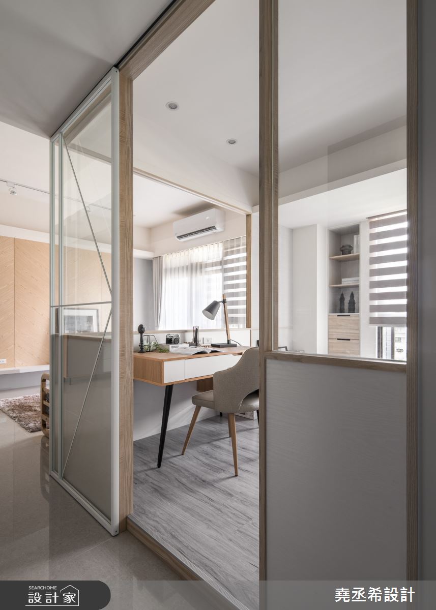 24坪新成屋(5年以下)＿北歐風書房兒童房兒童房客房多功能室案例圖片＿堯丞希設計＿堯丞希_57之9