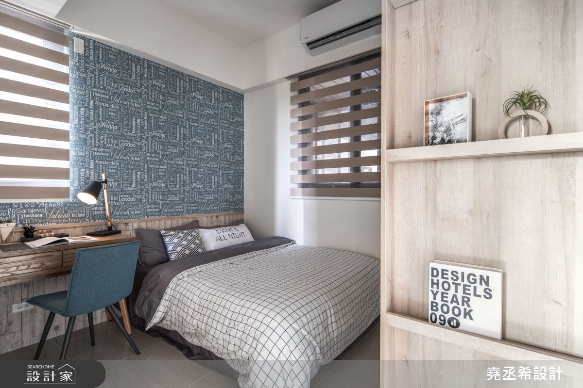 24坪新成屋(5年以下)＿北歐風書房客房案例圖片＿堯丞希設計＿堯丞希_57之15