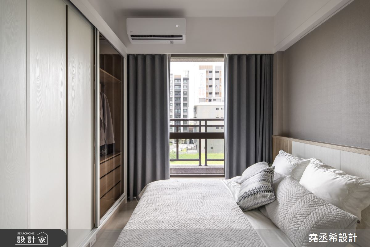 24坪新成屋(5年以下)＿北歐風臥室客房案例圖片＿堯丞希設計＿堯丞希_57之14