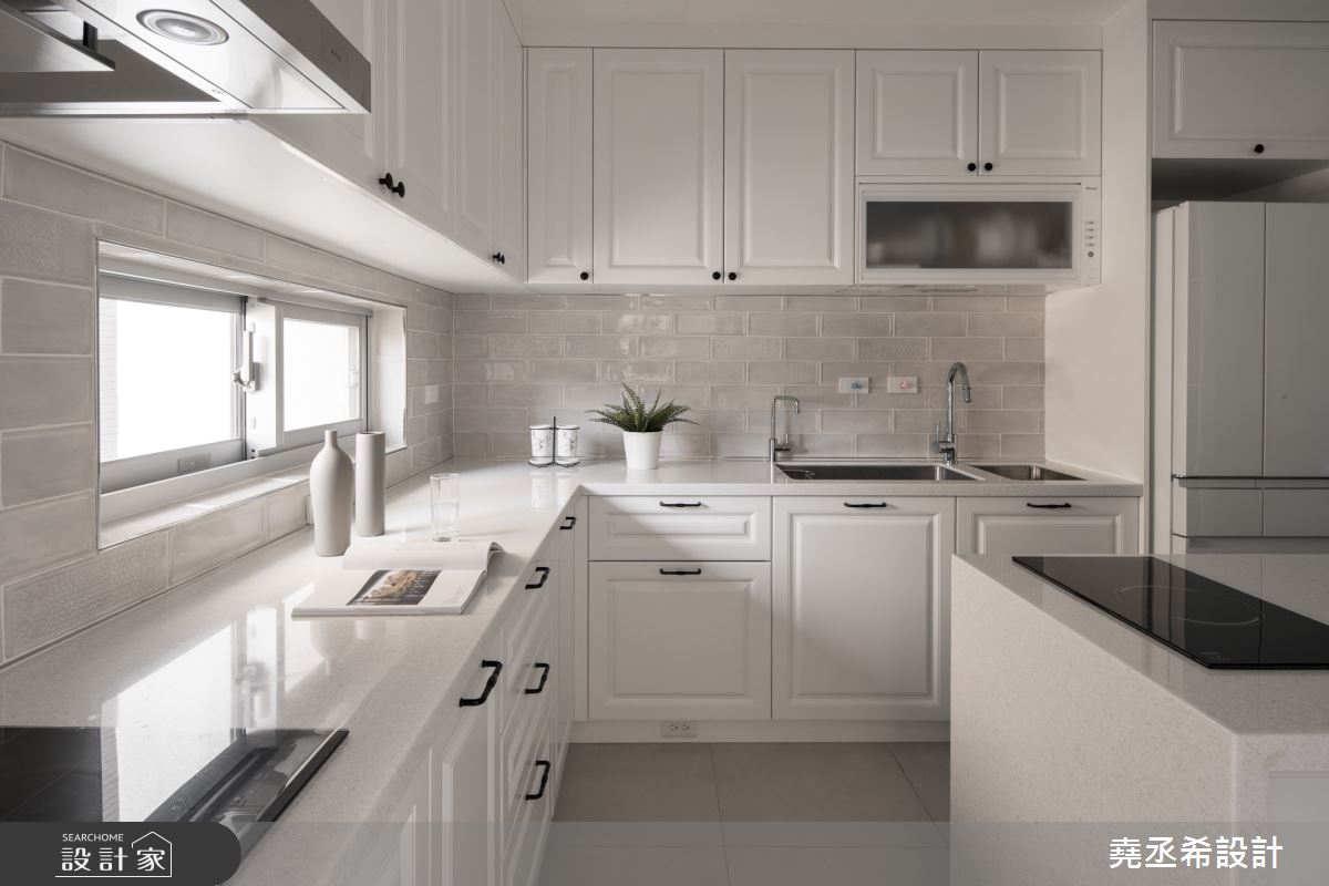 80坪新成屋(5年以下)＿現代風廚房吧檯案例圖片＿堯丞希設計＿堯丞希_58之7