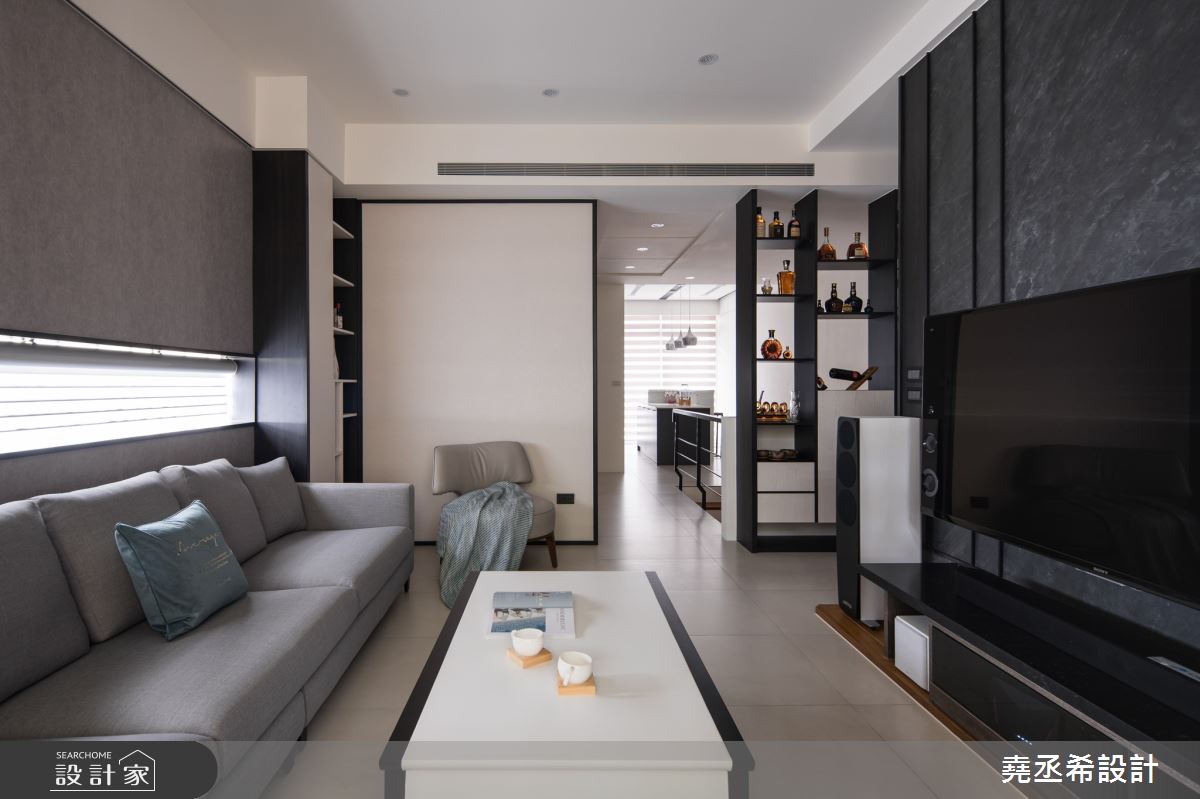 80坪新成屋(5年以下)＿現代風客廳多功能室案例圖片＿堯丞希設計＿堯丞希_58之10