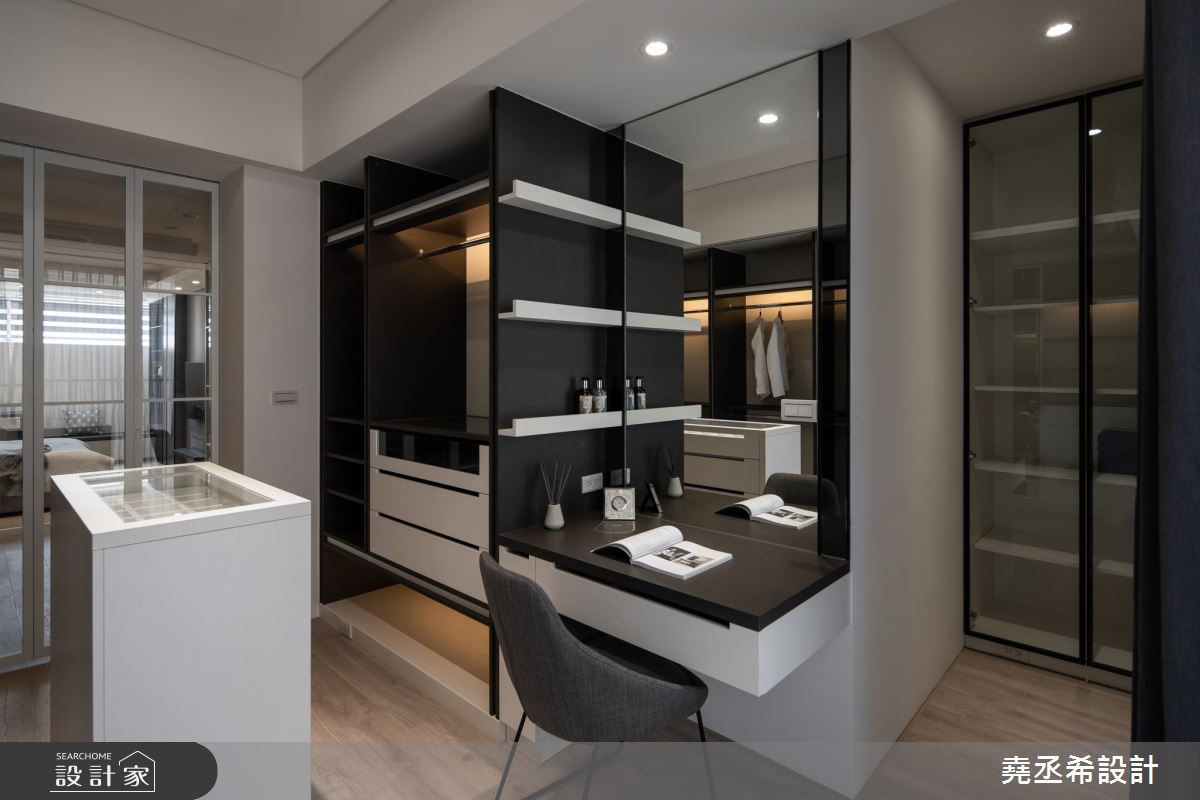 80坪新成屋(5年以下)＿現代風更衣間案例圖片＿堯丞希設計＿堯丞希_58之27