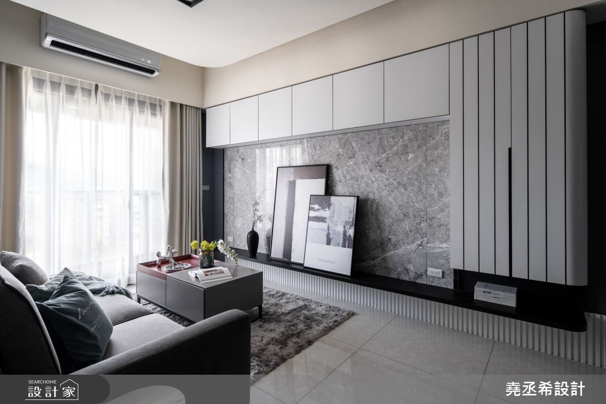 18坪新成屋(5年以下)＿現代風客廳案例圖片＿堯丞希設計＿堯丞希_59之3