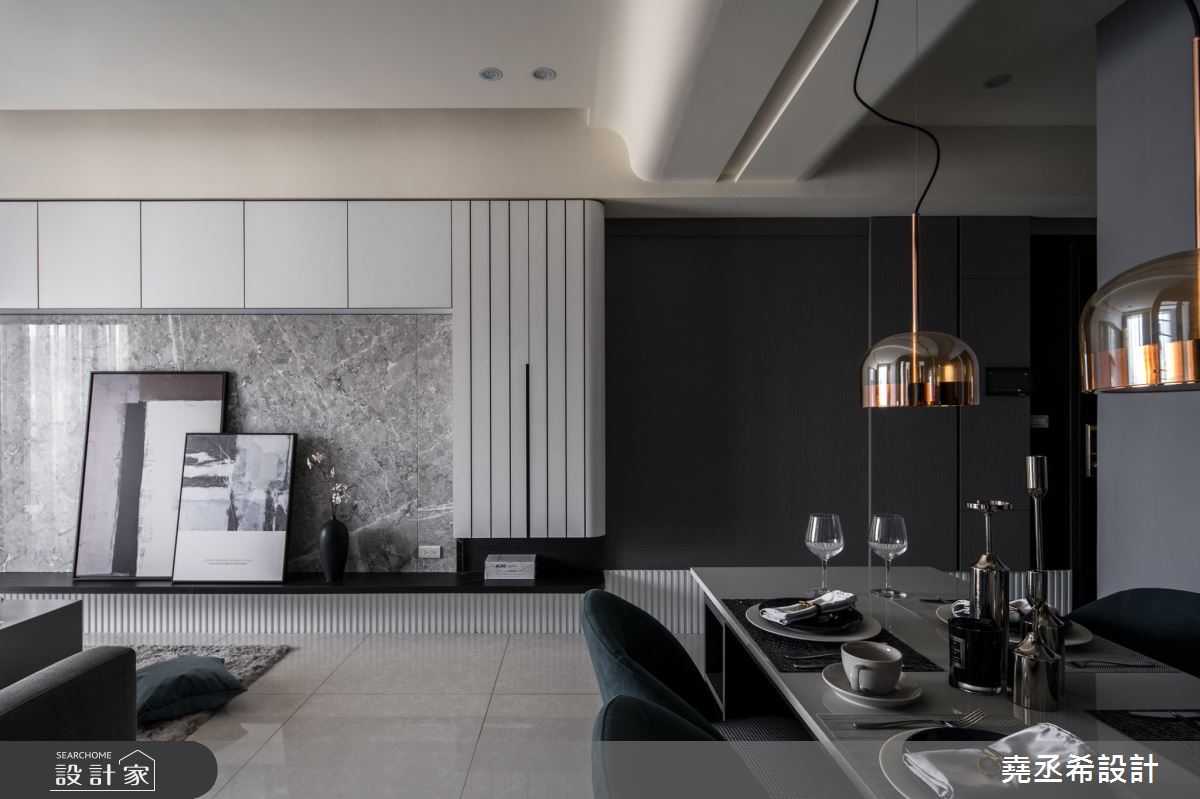 18坪新成屋(5年以下)＿現代風客廳餐廳案例圖片＿堯丞希設計＿堯丞希_59之5
