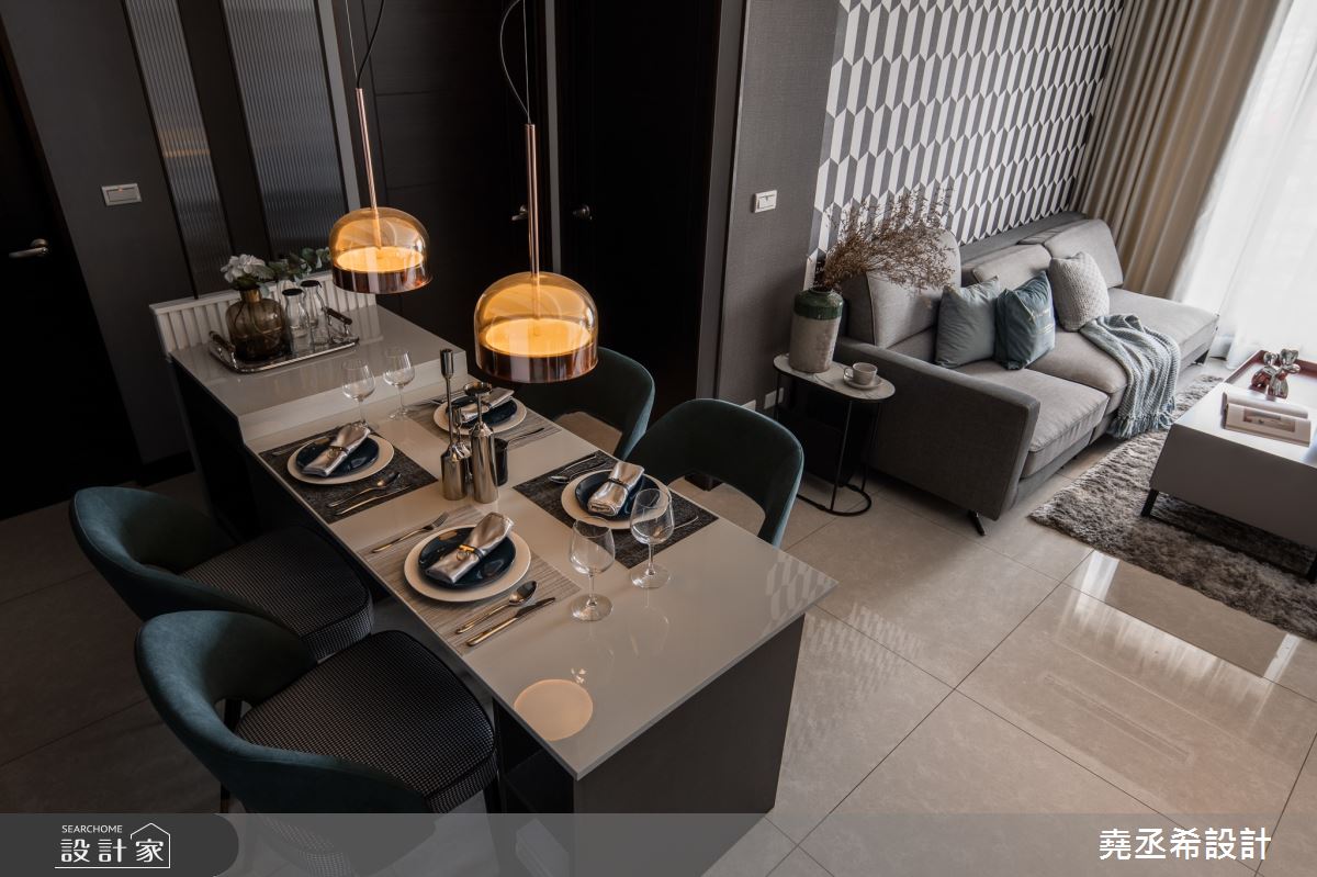 18坪新成屋(5年以下)＿現代風客廳餐廳案例圖片＿堯丞希設計＿堯丞希_59之9