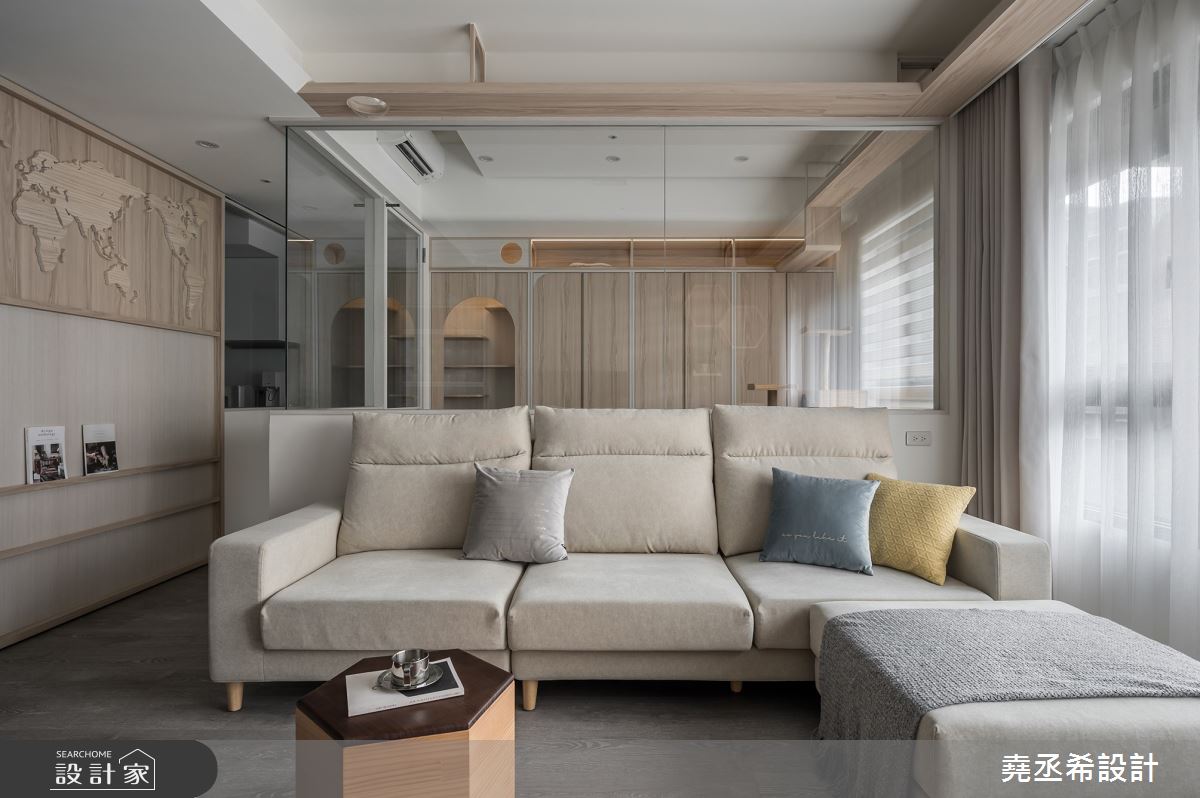 27坪新成屋(5年以下)＿北歐風客廳案例圖片＿堯丞希設計＿堯丞希_60之10