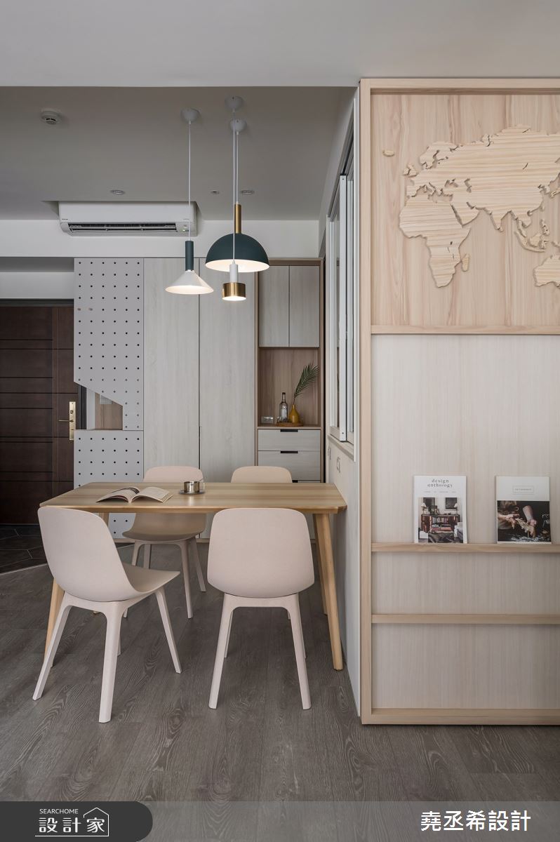 27坪新成屋(5年以下)＿北歐風餐廳案例圖片＿堯丞希設計＿堯丞希_60之14