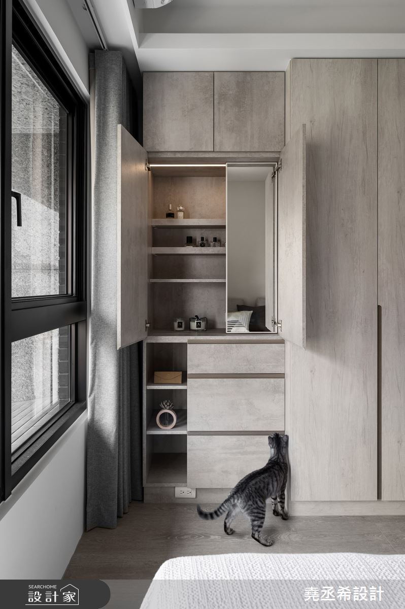 27坪新成屋(5年以下)＿北歐風臥室案例圖片＿堯丞希設計＿堯丞希_60之27