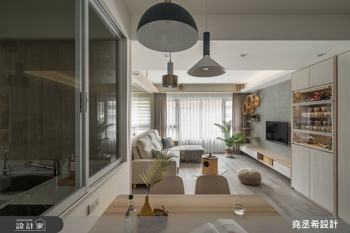 27坪新成屋(5年以下)＿北歐風餐廳案例圖片＿堯丞希設計＿堯丞希_60之12