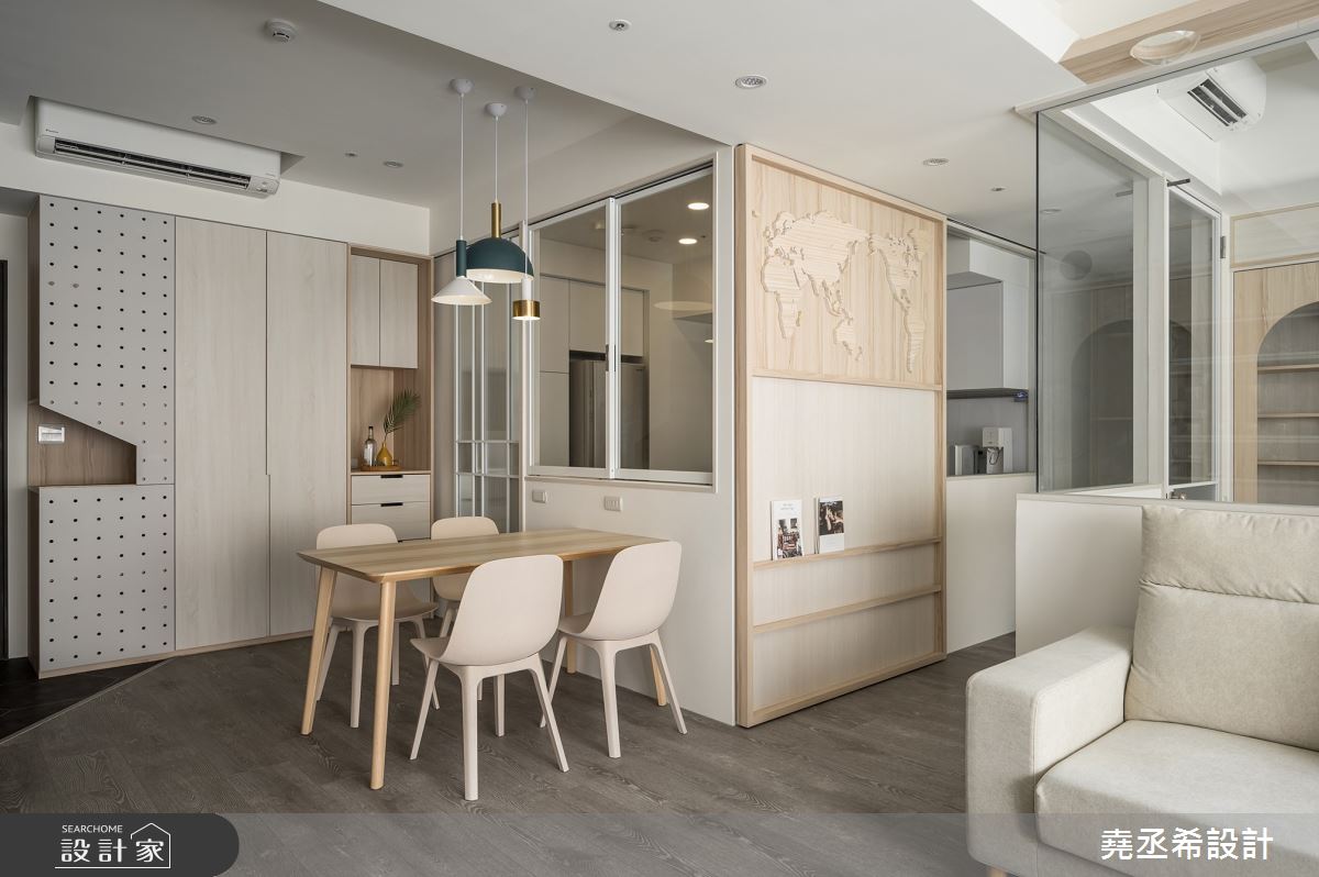 27坪新成屋(5年以下)＿北歐風餐廳案例圖片＿堯丞希設計＿堯丞希_60之8