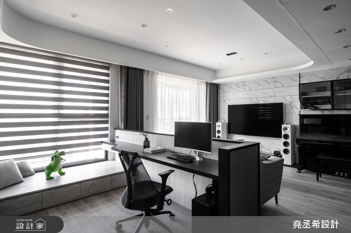 35坪新成屋(5年以下)＿現代風客廳案例圖片＿堯丞希設計＿堯丞希_61之15