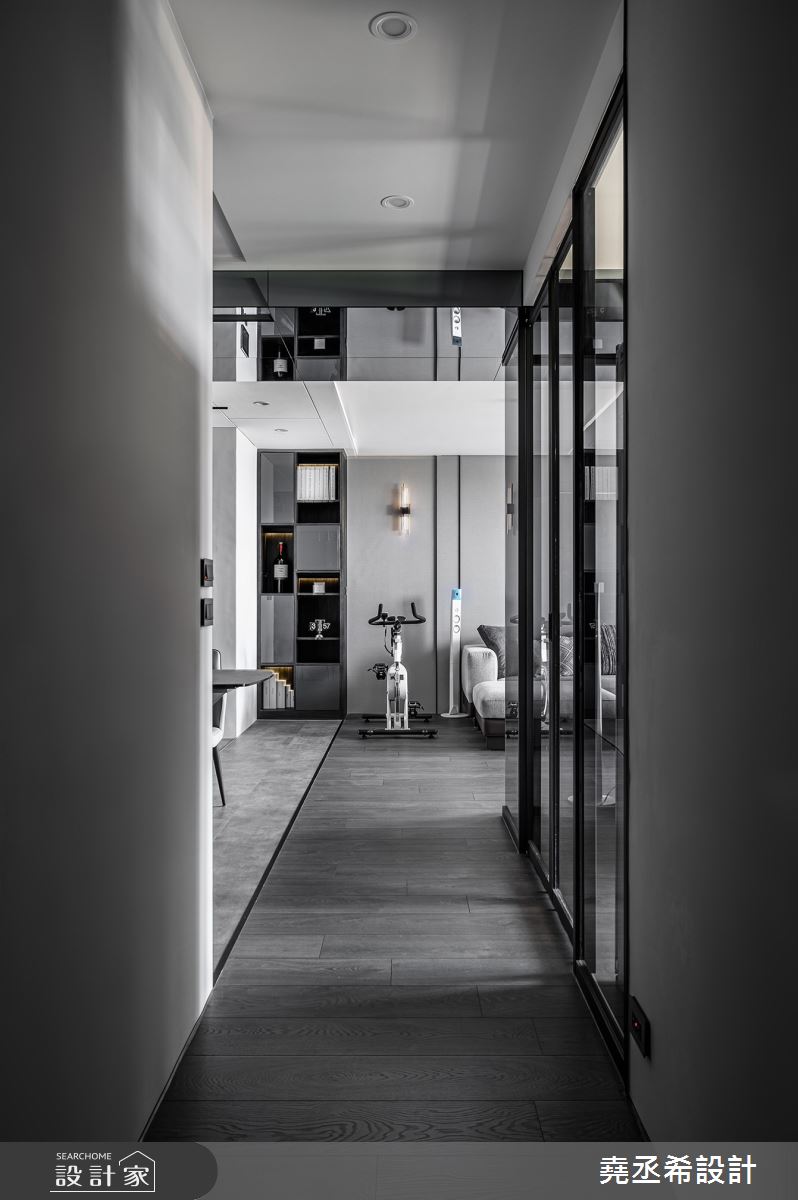 33坪新成屋(5年以下)＿現代飯店風走廊案例圖片＿堯丞希設計＿堯丞希_62之12