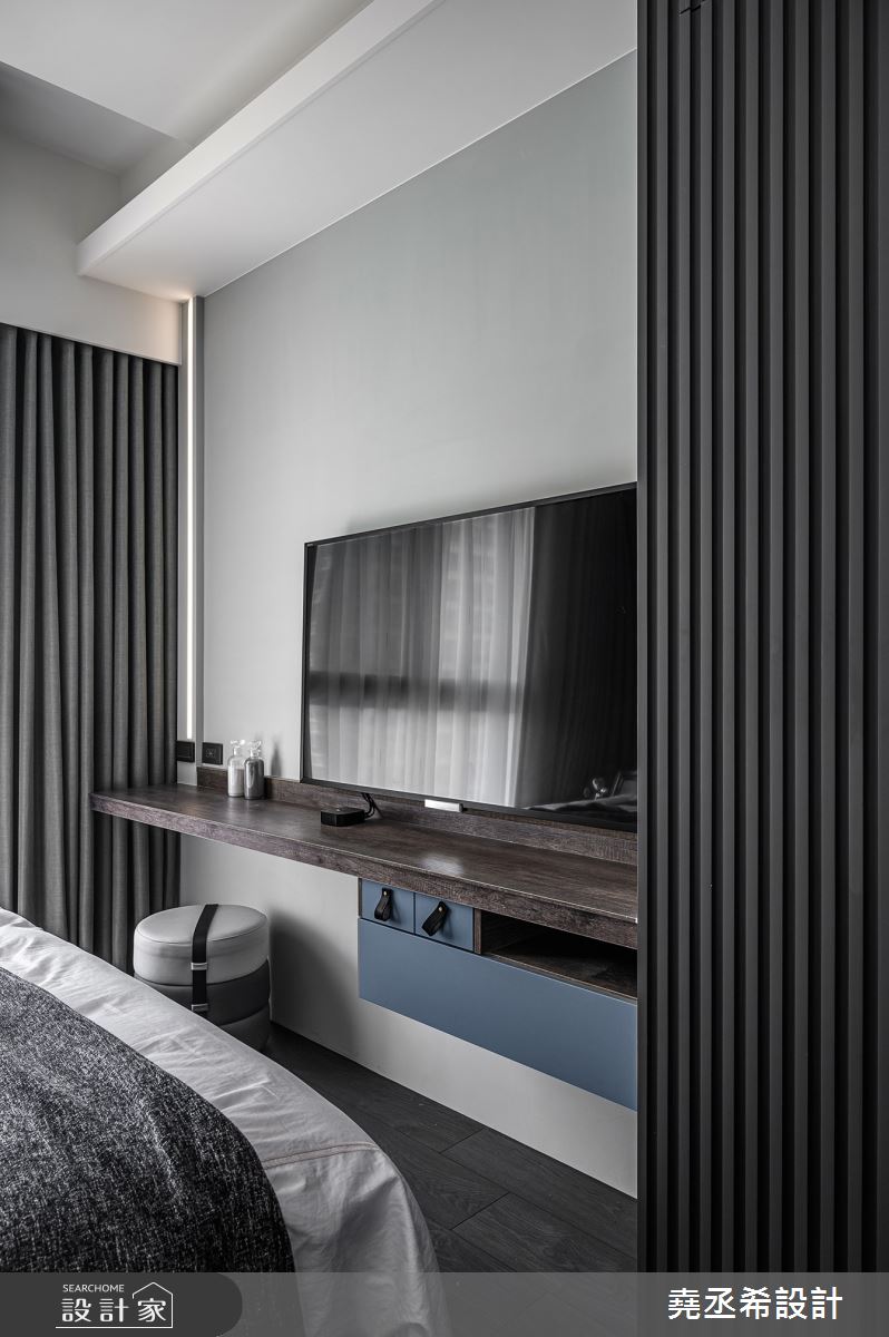 33坪新成屋(5年以下)＿現代飯店風臥室案例圖片＿堯丞希設計＿堯丞希_62之19