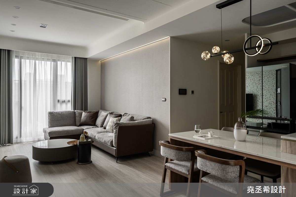 29坪新成屋(5年以下)＿現代風客廳案例圖片＿堯丞希設計＿堯丞希_64之2