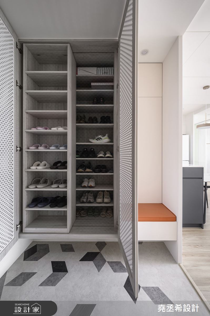 29坪新成屋(5年以下)＿北歐風玄關案例圖片＿堯丞希設計＿堯丞希_66之3