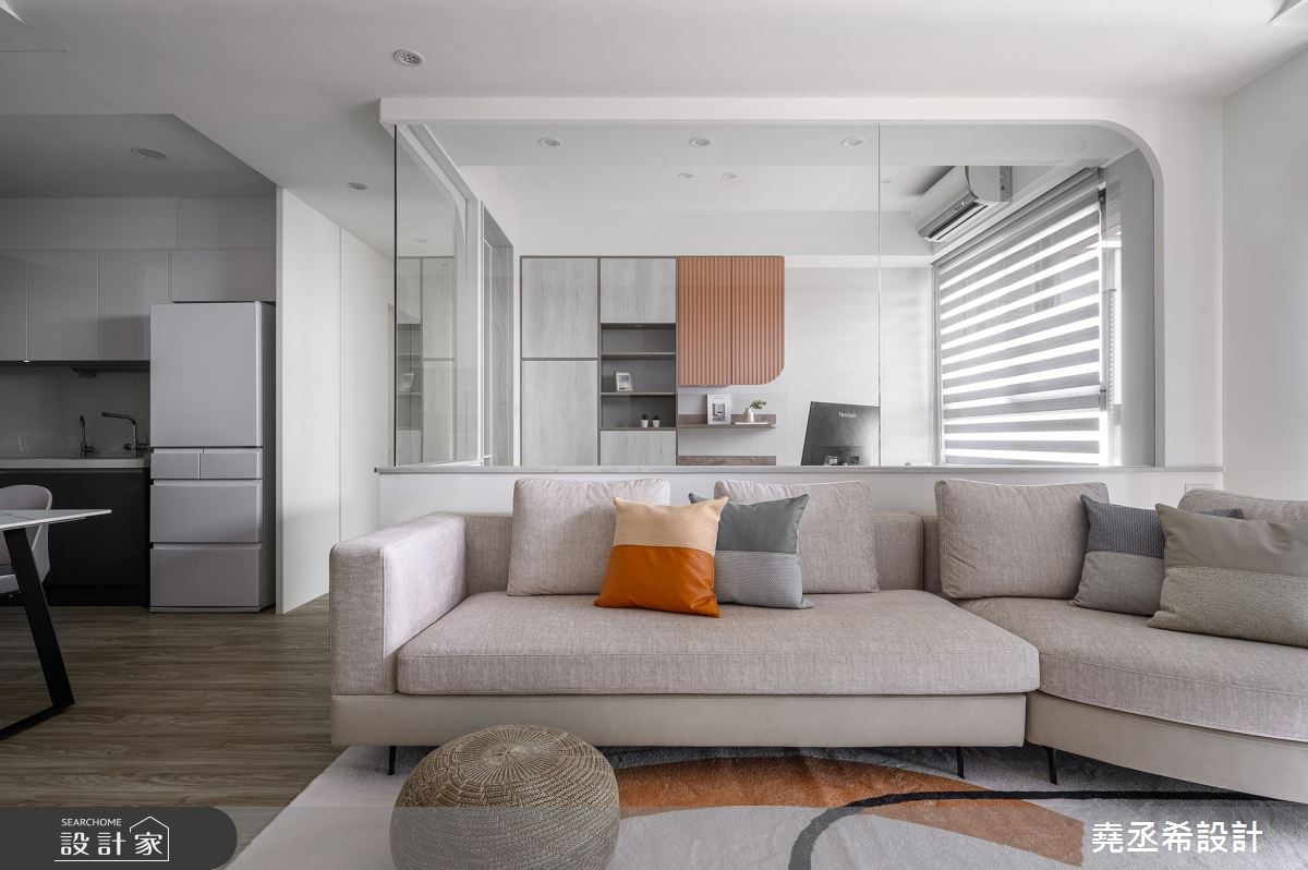 29坪新成屋(5年以下)＿北歐風客廳廚房書房工作區案例圖片＿堯丞希設計＿堯丞希_66之10