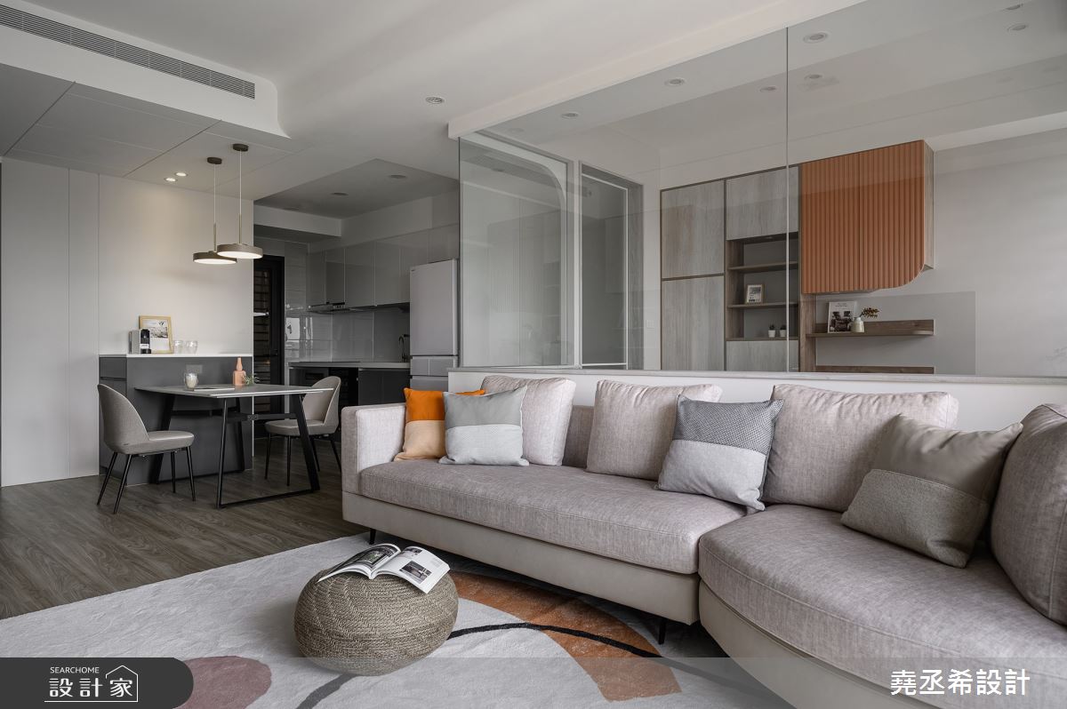 29坪新成屋(5年以下)＿北歐風客廳案例圖片＿堯丞希設計＿堯丞希_66之12