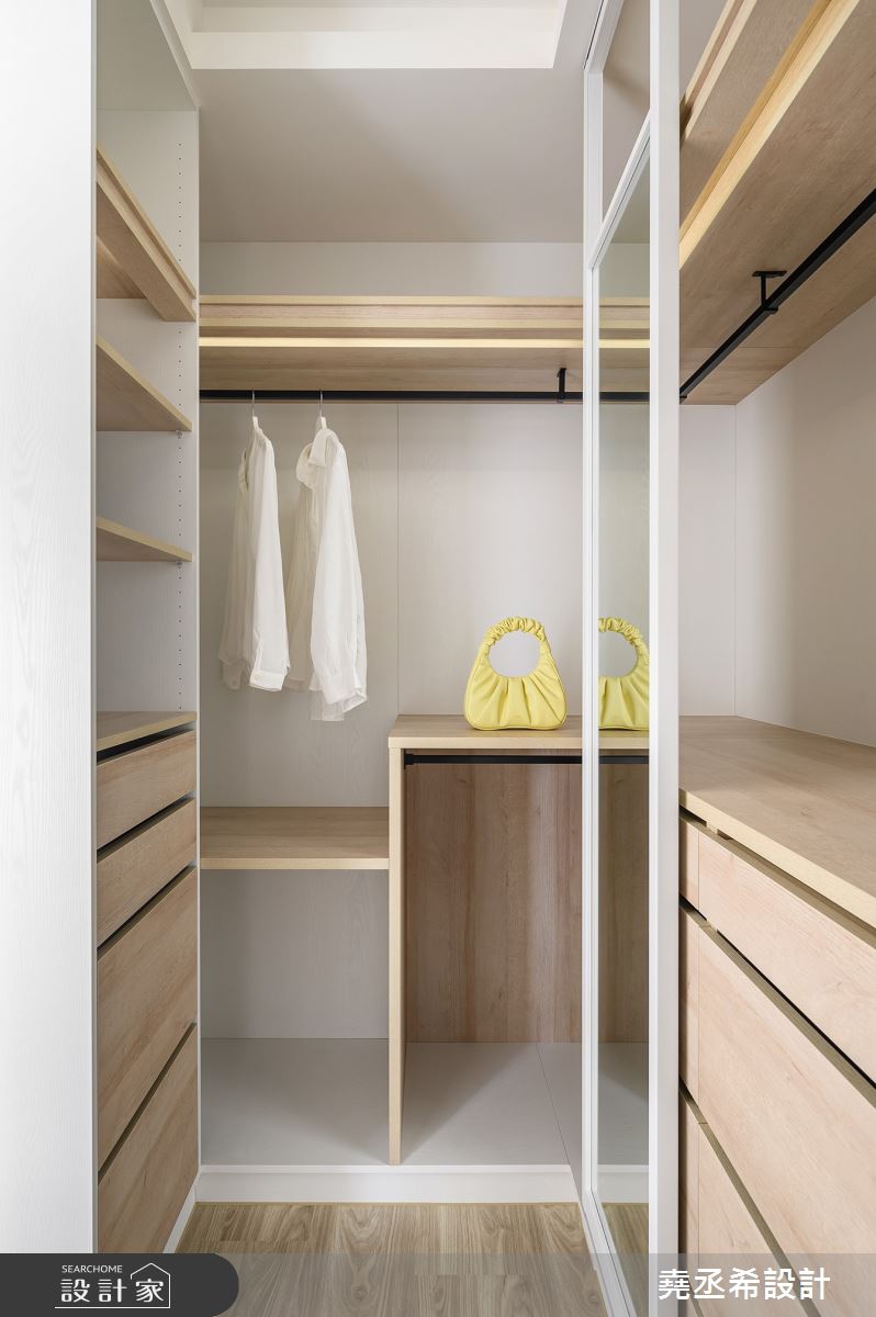 29坪新成屋(5年以下)＿北歐風更衣間案例圖片＿堯丞希設計＿堯丞希_66之24