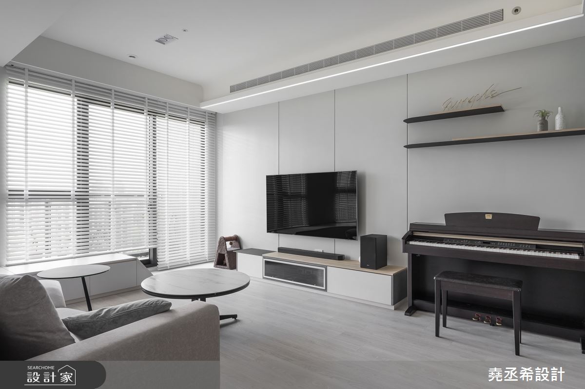 32坪新成屋(5年以下)＿現代北歐客廳案例圖片＿堯丞希設計＿堯丞希_67之13