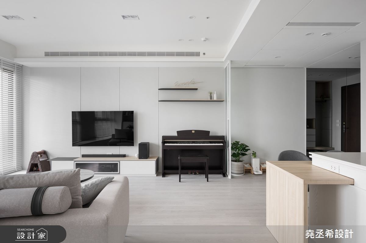 32坪新成屋(5年以下)＿現代北歐玄關客廳餐廳案例圖片＿堯丞希設計＿堯丞希_67之14