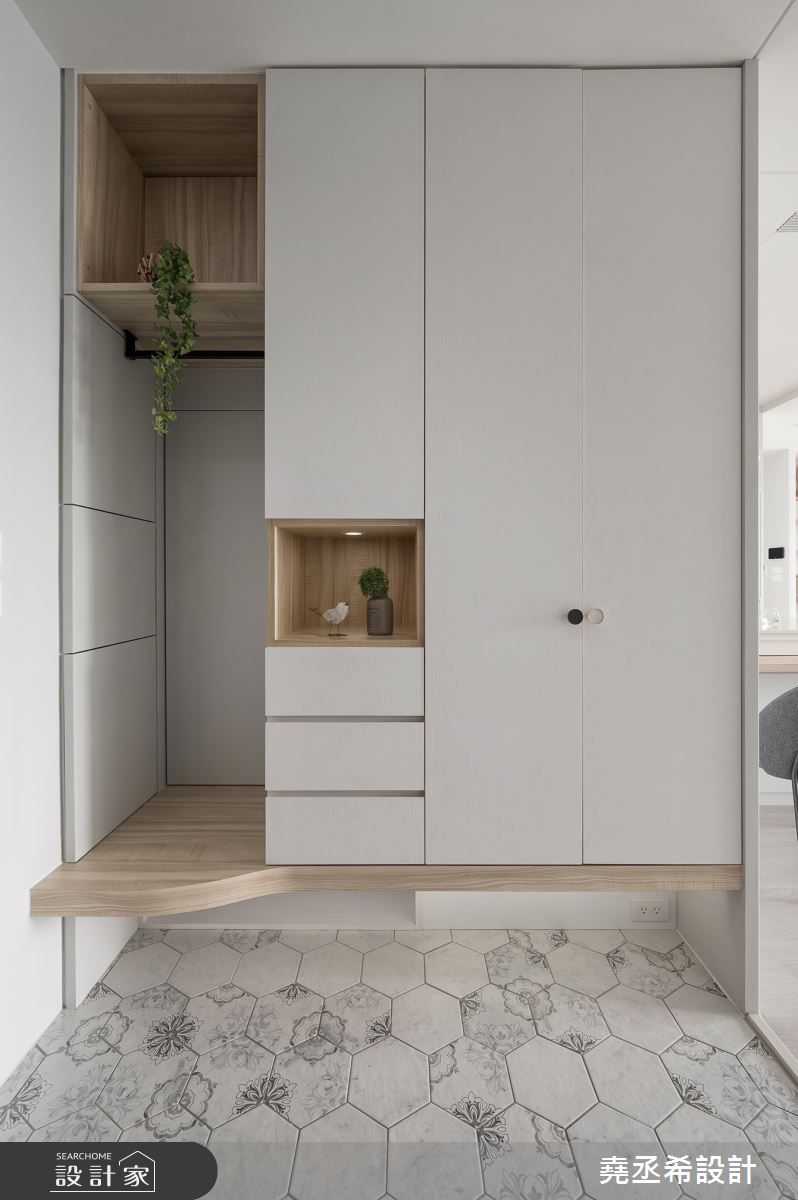 32坪新成屋(5年以下)＿現代北歐玄關案例圖片＿堯丞希設計＿堯丞希_67之1