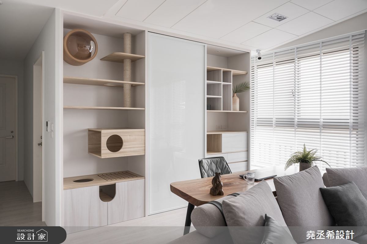 32坪新成屋(5年以下)＿現代北歐書房工作區案例圖片＿堯丞希設計＿堯丞希_67之5