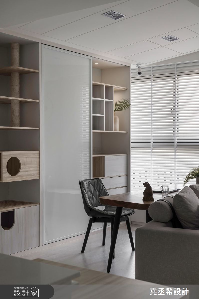 32坪新成屋(5年以下)＿現代北歐書房工作區寵物案例圖片＿堯丞希設計＿堯丞希_67之12